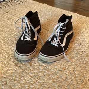 Black High Top Vans